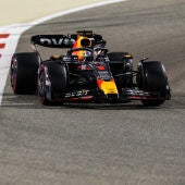 Max Verstappen durante la clasificación del GP Bahrein