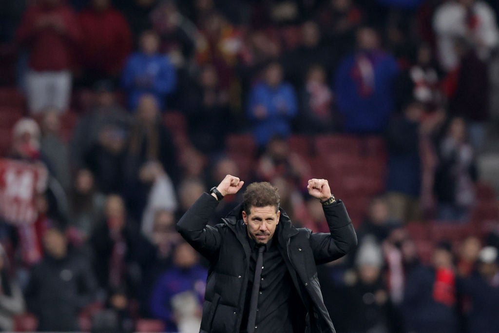Simeone hace historia: sus números en los 613 partidos en el banquillo del Atlético Simeone hace historia: sus números en los 613 partidos en el banquillo del Atlético