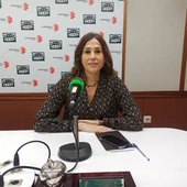 Rosa Romero en los estudios de Onda Cero Ciudad Real Rosa Romero en los estudios de Onda Cero Ciudad Real