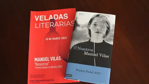 Manuel Vilas, ganador del Premio Nadal 2023 visita las Veladas Literarias de Maestral Libro que se presenta en el evento