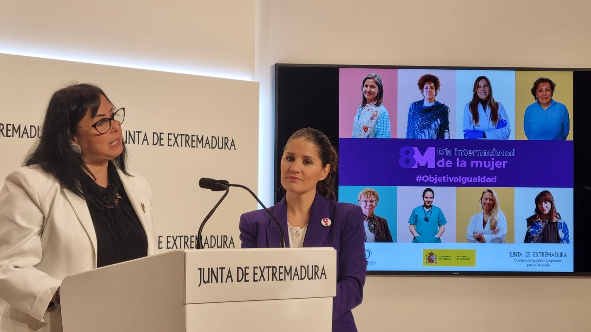 Objetivo Igualdad: Extremadura se prepara para conmemorar el 8M Objetivo Igualdad: Extremadura se prepara para conmemorar el 8M