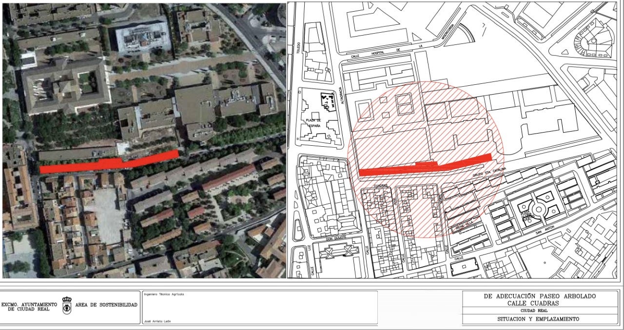 Ciudad Real remodelará el espacio verde de la calle Cuadras para convertirlo en un espacio lúdico-deportivo Ciudad Real remodelará el espacio verde de la calle Cuadras para convertirlo en un espacio lúdico-deportivo