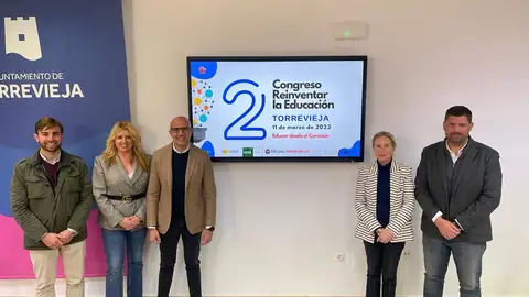 Torrevieja celebra el 11 de marzo el II Congreso "Reinventar la educación" en el Auditorio congreso