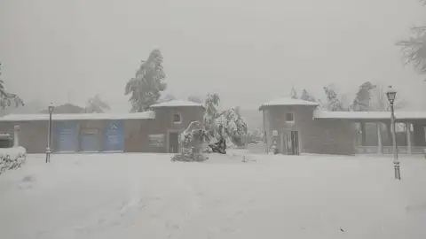 Nieve en la Sierra de Tramuntana, en Mallorca. Nieve en la Sierra de Tramuntana, en Mallorca.