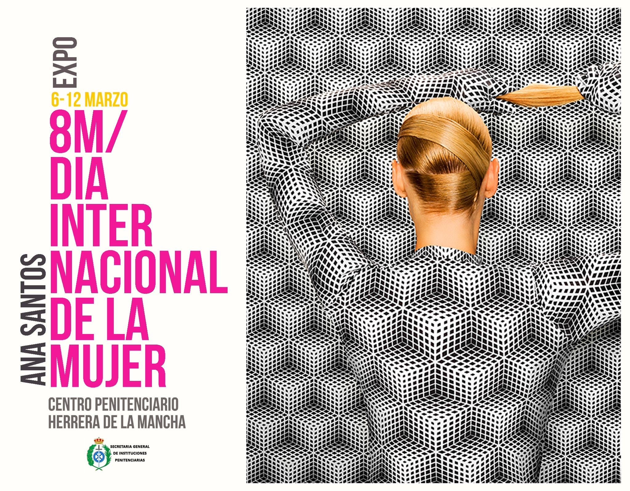 La muestra "8M_Yuxtaponer" de Ana Santos se expone en Herrera de la Mancha La muestra "8M_Yuxtaponer" de Ana Santos se expone en Herrera de la Mancha