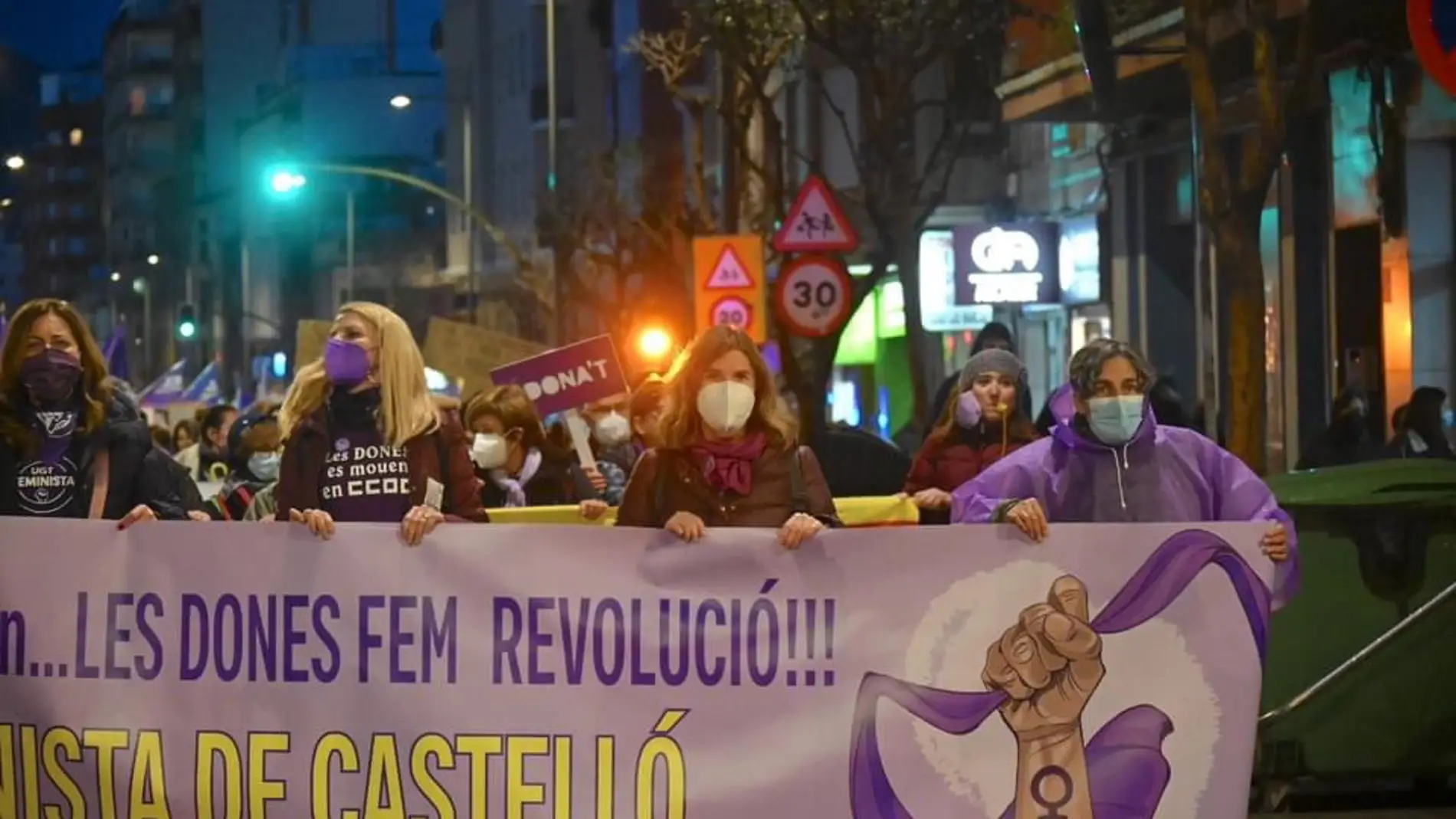 8M en Castelló: Horario y recorrido de las manifestaciones por el Día de la Mujer