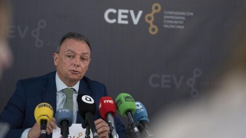 El presidente de la CEV, Salvador Navarro 