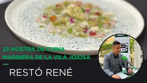 Restó René en la Mostra de Cuina Marinera de la Vila Joiosa. Restó René en la Mostra de Cuina Marinera de la Vila Joiosa.