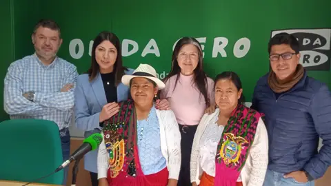 Representantes de la Cooperativa Padre Rafael González con Nacho Peñarocha , Mariola Galiana y Danilo Barreto Representantes de la Cooperativa Padre Rafael González con Nacho Peñarocha , Mariola Galiana y Danilo Barreto