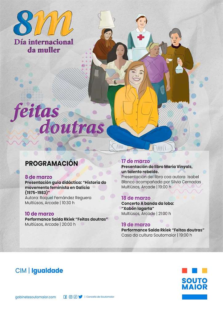 Soutomaior dedica todo el mes de marzo a sensibilizar sobre la Igualdad Soutomaior dedica todo el mes de marzo a sensibilizar sobre la Igualdad