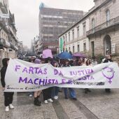 Manifestación 8M estudiantes Vigo