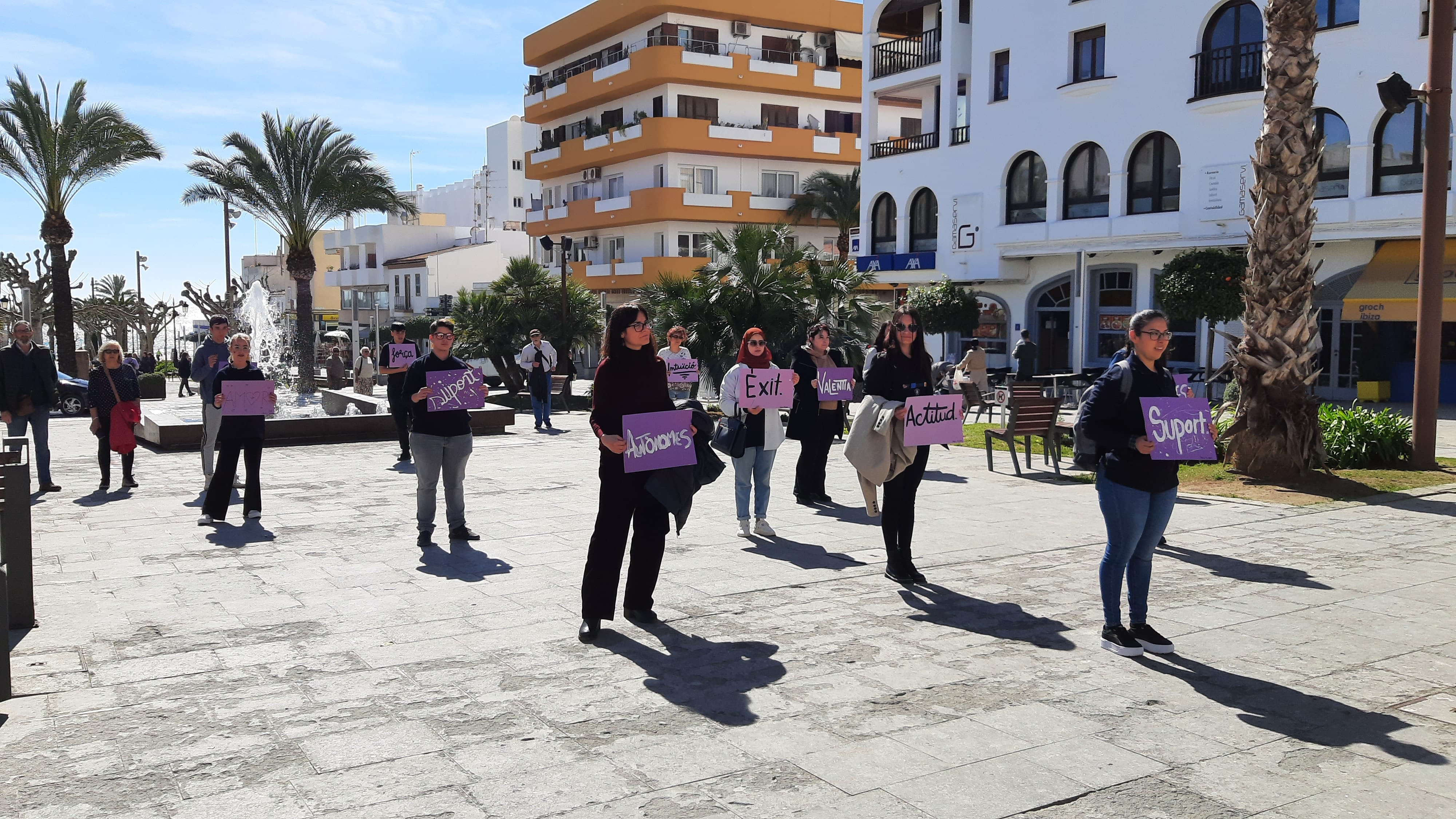 Ibiza y Formentera se vuelcan con el 8M Ibiza y Formentera se vuelcan con el 8M