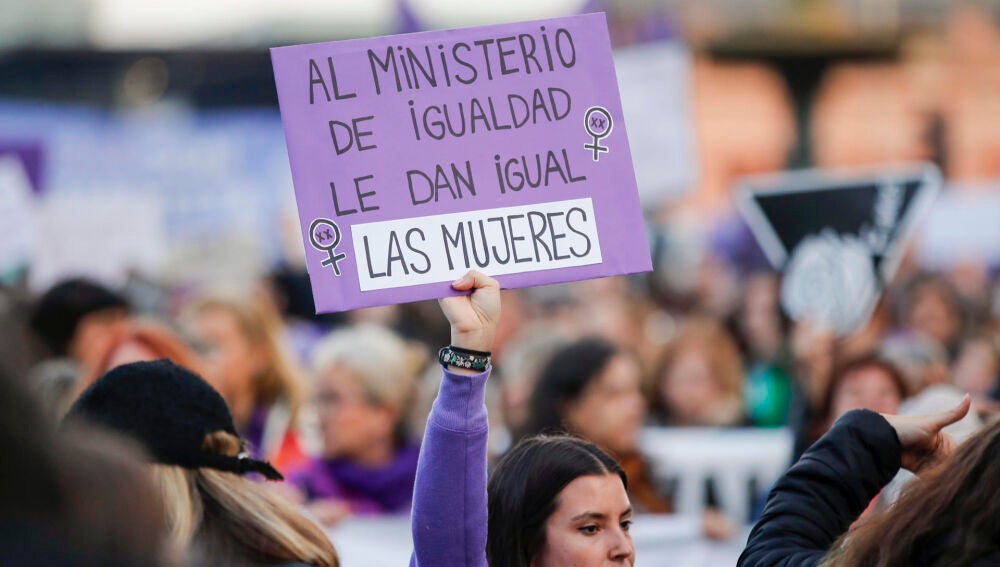 Imagen de la manifestación del 8M en Madrid