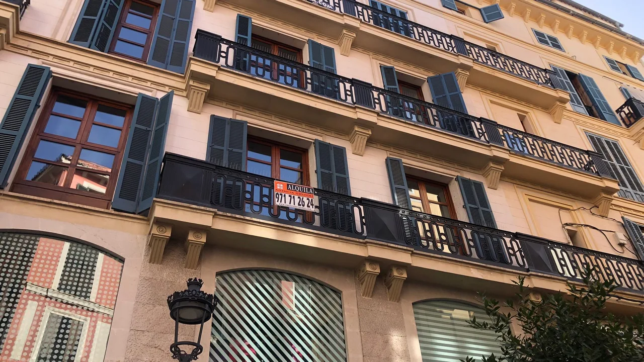 Imagen de archivo de viviendas en Palma.