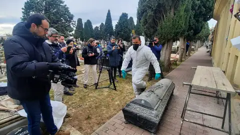 Investigación restos Joaquín Gaztambide Investigación restos Joaquín Gaztambide