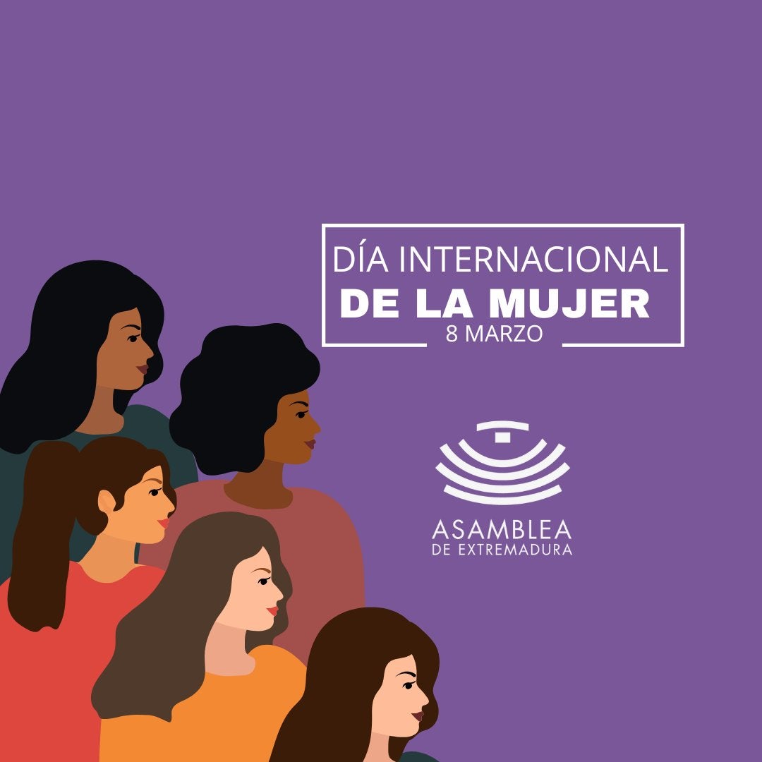 La Asamblea de Extremadura celebra el 8M con "Unidad frente al Ruido" La Asamblea de Extremadura celebra el 8M con "Unidad frente al Ruido"