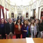 Mujeres implicadas en causas sociales o artísticas protagonizan el acto institucional del Ayuntamiento de Badajoz
