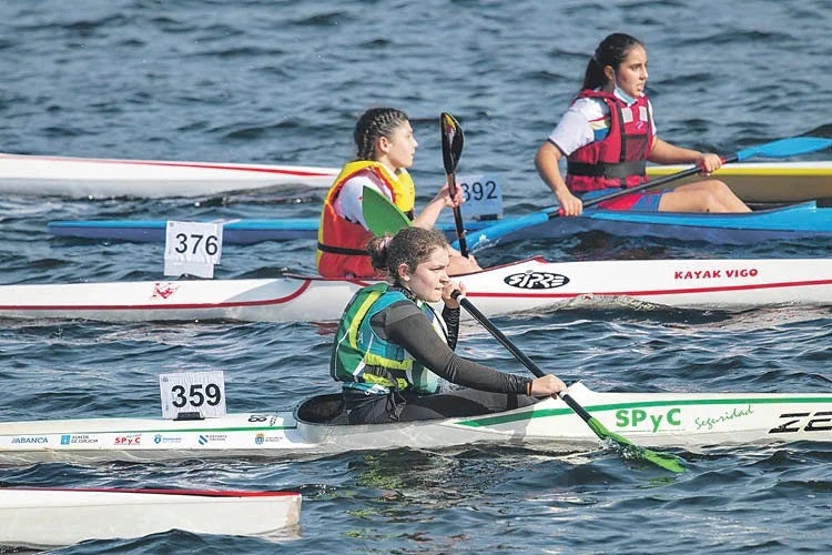 Campionato Galego de Inverno de Xóvenes Promesas en K1 e C1 en Muiños Campionato Galego de Inverno de Xóvenes Promesas en K1 e C1 en Muiños