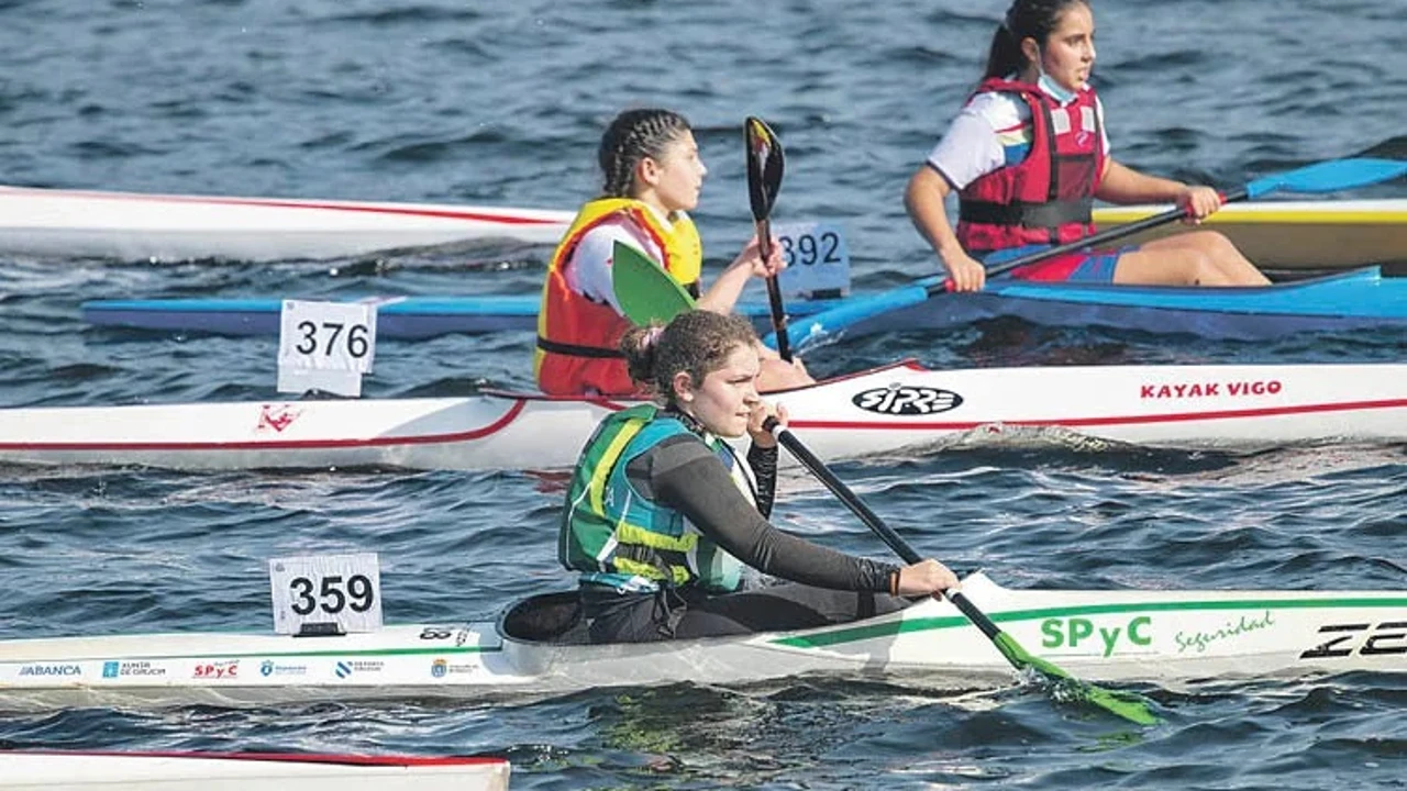 Campionato Galego de Inverno de Xóvenes Promesas en K1 e C1 en Muiños
