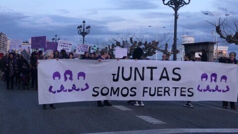 Manifestación 8M de Santander (Cantabria)