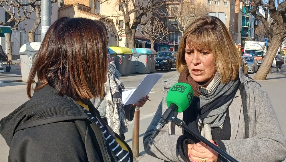 Passejada amb l'alcaldessa de l'Hospitalet, Núria Marín