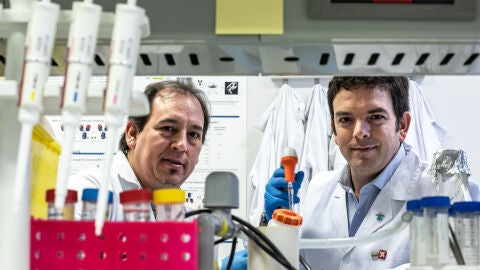 Investigadores del IIS Ariel Ramírez y Alberto Jiménez Schuhmacher