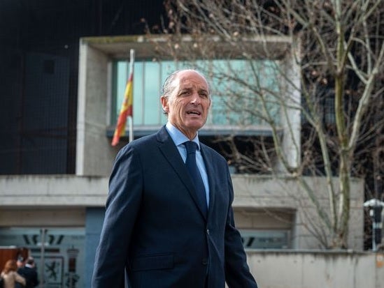 Francisco Camps, sobre la DANA: "No tiene ningún sentido que no hubiera alarma nacional por parte del presidente del Gobierno" Francisco Camps, sobre la DANA: "No tiene ningún sentido que no hubiera alarma nacional por parte del presidente del Gobierno"