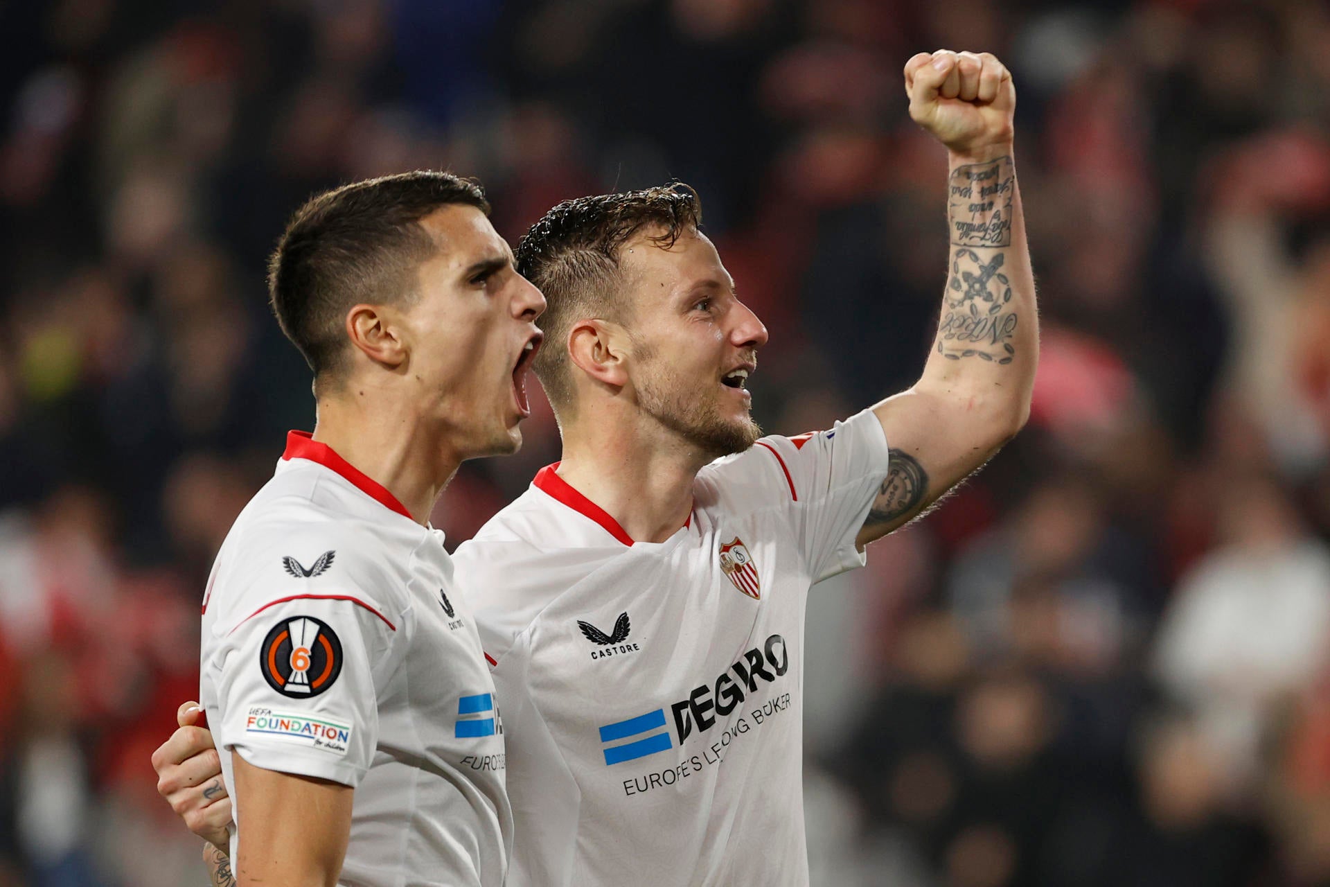 El Sevilla, único español en sacar un resultado positivo en Europa El Sevilla, único español en sacar un resultado positivo en Europa