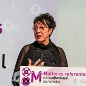 A actriz Mariana Carballal recibe o premio 8-M da Deputación en recoñecemento a súa traxectoria A actriz Mariana Carballal recibe o premio 8-M da Deputación en recoñecemento a súa traxectoria