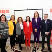 Acto de celebración, ayer miércoles, del Día Internacional de la Mujer