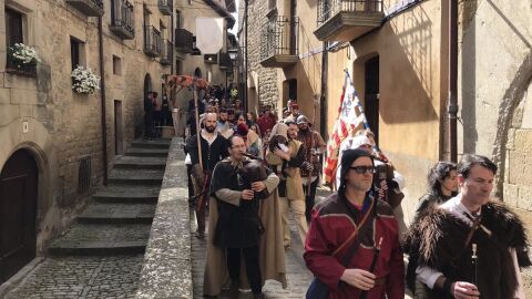 Desfile medieval en Sos del Rey Católico