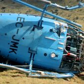 Había una tercera persona en el helicóptero accidentado de la DGT: la mujer del operador de cámara
