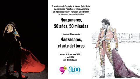 Un documental y un libro con im&aacute;genes in&eacute;ditas para rendir homenaje a Manzanares