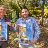 Vicente Solaz y el edil de Fiestas de Benidorm