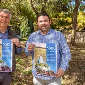 Vicente Solaz y el edil de Fiestas de Benidorm Vicente Solaz y el edil de Fiestas de Benidorm