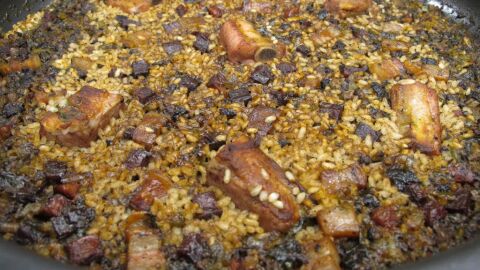 Arroz con sobrasada, receta de Robin Food