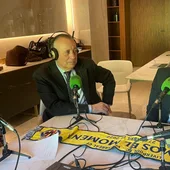 El Alcalde de Vila-real, Josep Benlloch y el presidente del Villarreal CF, Fernando Roig El Alcalde de Vila-real, Josep Benlloch y el presidente del Villarreal CF, Fernando Roig