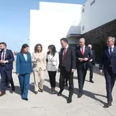 Instantes de la visita de la Ministra de Hacienda a San Fernando Instantes de la visita de la Ministra de Hacienda a San Fernando