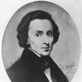 Retrato del compositor polaco Fréderic Chopin