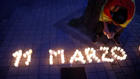 Homenaje a las víctimas del 11M cuando se cumplen 19 años del atentado Homenaje a las víctimas del 11M cuando se cumplen 19 años del atentado