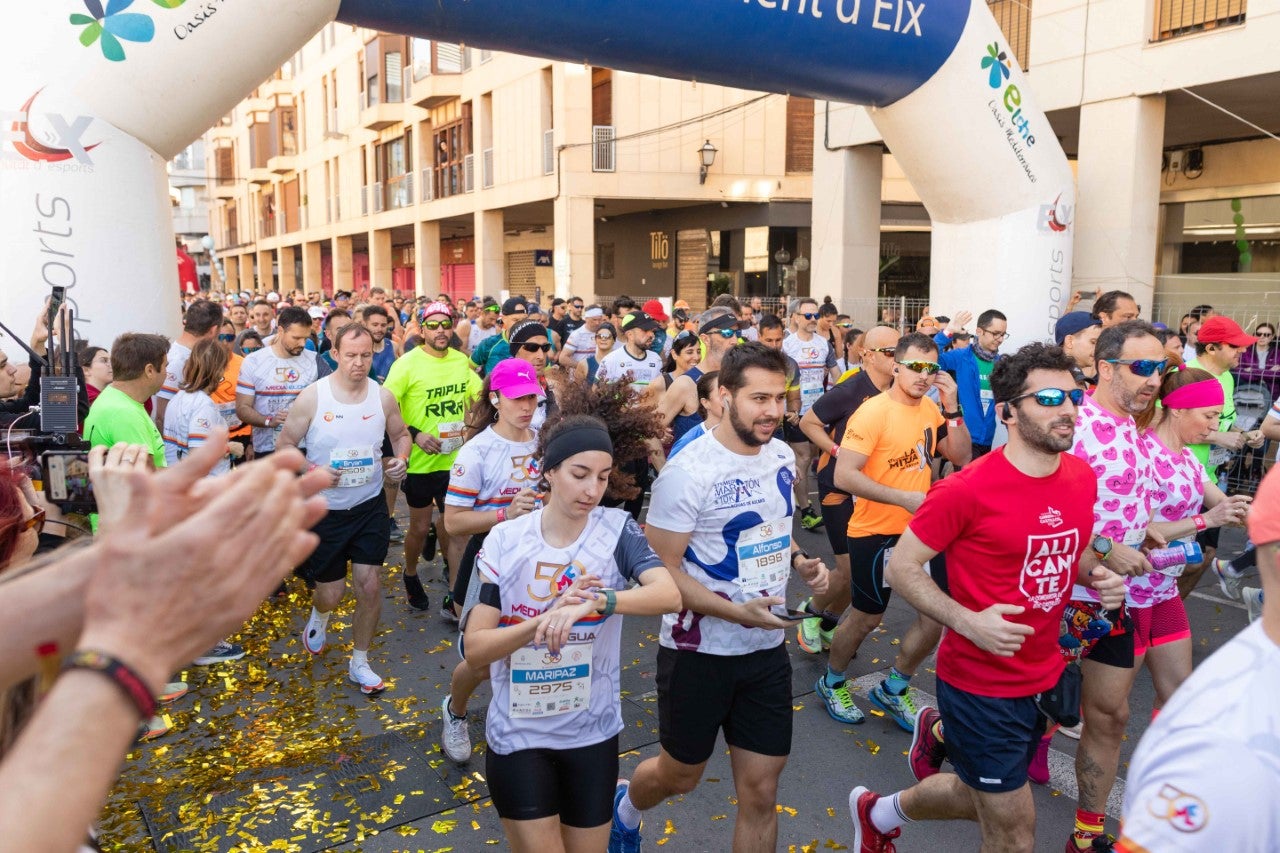 El fallecimiento de un deportista de 21 años marca la 50 edición de la Media Maratón de Elche El fallecimiento de un deportista de 21 años marca la 50 edición de la Media Maratón de Elche