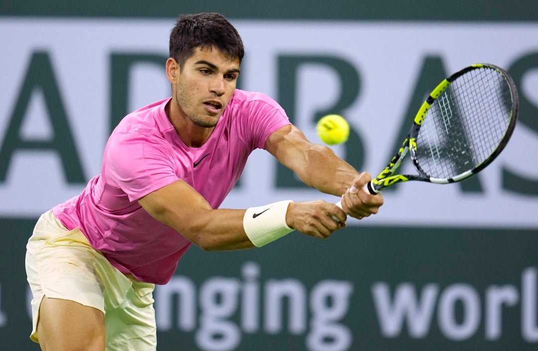 Carlos Alcaraz devora a Kokkinakis en su estreno en Indian Wells Carlos Alcaraz devora a Kokkinakis en su estreno en Indian Wells