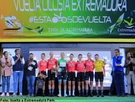 La irlandesa Megan Armitage se hace con la Primera Vuelta Ciclista a Extremadura Femenina La irlandesa Megan Armitage se hace con la Primera Vuelta Ciclista a Extremadura Femenina