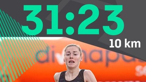 R&eacute;cord Paula Herrero 10 km de Laredo