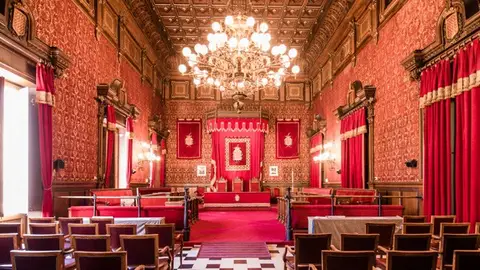Saló de plens de l'Ajuntament de Tarragona Saló de plens de l'Ajuntament de Tarragona