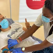 Una donación de sangre en Alicante Una donación de sangre en Alicante