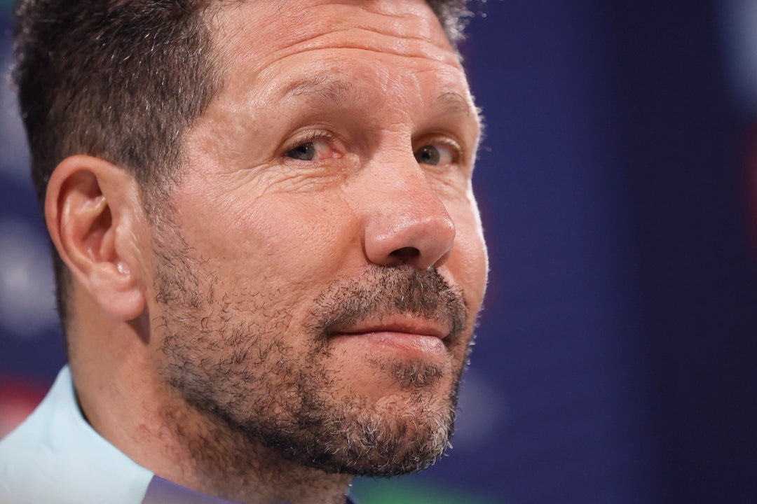 Simeone: "Cuando abres una puerta, luego se abre una ventana" Simeone: "Cuando abres una puerta, luego se abre una ventana"