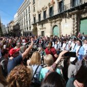 La ya tradicional Tamborrada da comienzo al ambiente de Semana Santa en Alicante
