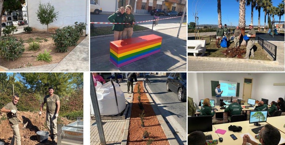 Càrcer pone en marcha un nuevo taller de empleo que permitirá renovar los espacios verdes urbanos de la localidad Càrcer pone en marcha un nuevo taller de empleo que permitirá renovar los espacios verdes urbanos de la localidad