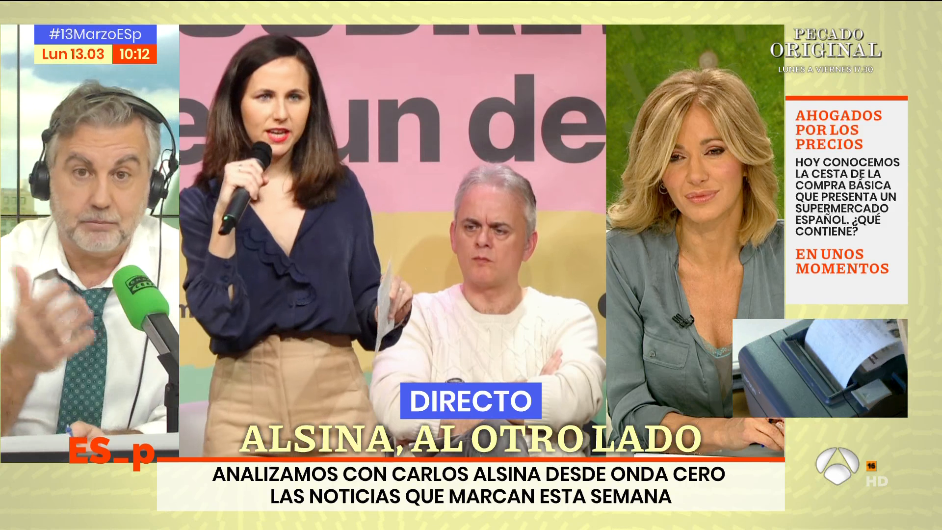 Alsina critica la "táctica" de Podemos contra el PSOE: "Siempre se atribuye a sí mismo una posición inmaculada" Alsina critica la "táctica" de Podemos contra el PSOE: "Siempre se atribuye a sí mismo una posición inmaculada"